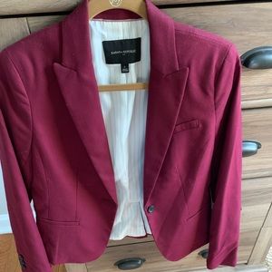 Dark red/maroon banana republic blazer